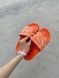 Помаранчеві жіночі шльопанці Баленсіага Слайдс літо Balenciaga Slides Small Logo Orange 39 ALL08528W фото 4