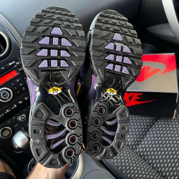 Чоловічі фіолетові кросівки Nike Air Max TN Plus Violet Supreme х Ейр Макс ТН 42 ALL17827 фото