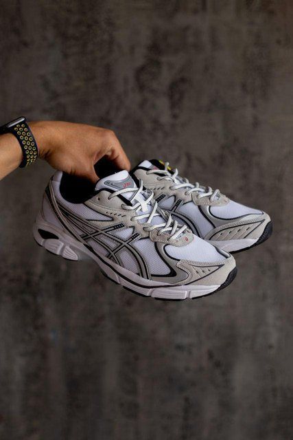 Білі чоловічі кросівки Asics Gel 2160 White Silver Grey х Асікс 41 ALL21504 фото
