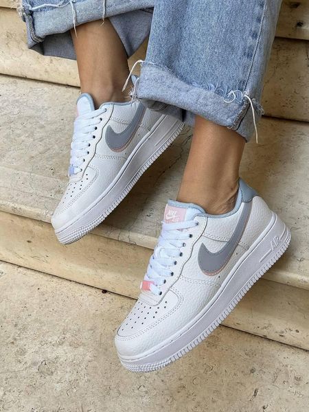 Білі кросівки Найк Ейр Форс унісекс Nike Air Force Low White 36 ALL06070W фото