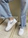 Білі кросівки Найк Ейр Форс унісекс Nike Air Force Low White 36 ALL06070W фото 10