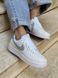 Білі кросівки Найк Ейр Форс унісекс Nike Air Force Low White 36 ALL06070W фото 8