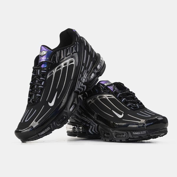 Чоловічі кроссовки Nike Air Max Plus 3 Black Grey Blue x Эйр Макс ТН 41 ALL13915 фото