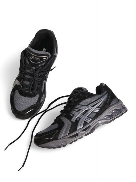 Чоловічі чорні кроссовки Asics Gel Kayano 14 Black Grey х Асикс 41 ALL19928 фото