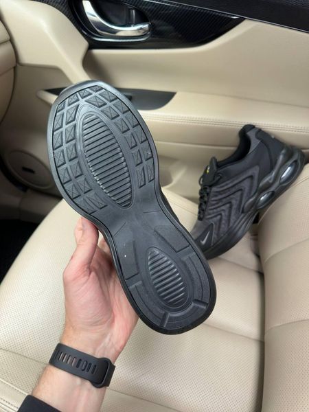 Чоловічі чорні кросівки Nike Air Max TailWind TW Black x Тейлвінд 41 ALL21295 фото