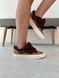 Коричневі кеди унісекс Vans KNU Skool Brown Beige White х Ванс 36 ALL16660 фото 3