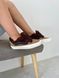 Коричневі кеди унісекс Vans KNU Skool Brown Beige White х Ванс 36 ALL16660 фото 9