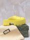 Жіночі жовті сабо, крокси Gucci Platform Crocs Yellow х Гучі 36 ALL17634 фото 6