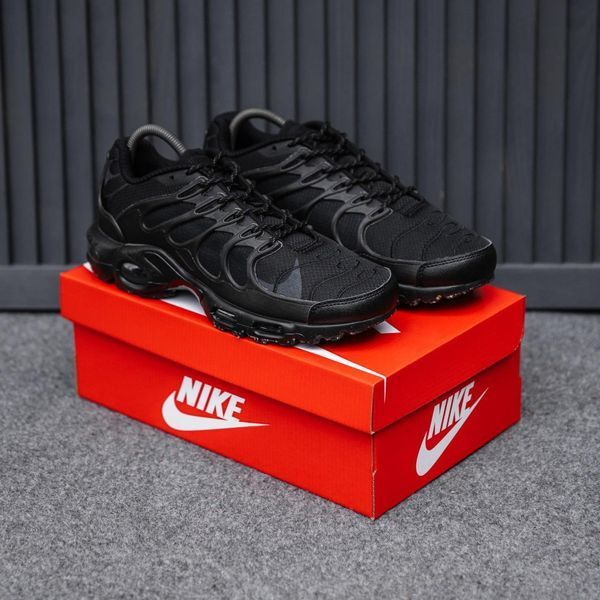 Чоловічі чорні кросівки Nike Air Max Terrascape TN Plus Black х Ейр Макс ТН 40 ALL11052 фото