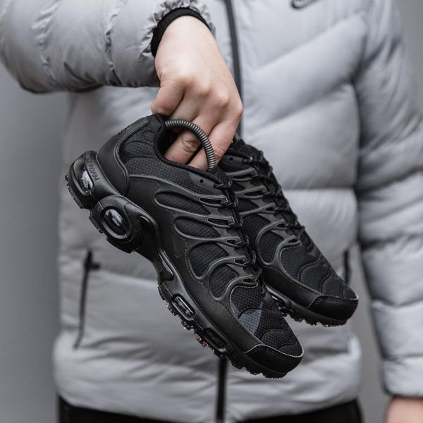 Чоловічі чорні кросівки Nike Air Max Terrascape TN Plus Black х Ейр Макс ТН 40 ALL11052 фото