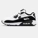 Чоловічі чорно-білі кросівки Nike Air Max 90 White Black White х Ейр Макс 40 ALL10937 фото 1