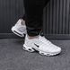 Чоловічі білі кросівки Nike Air Max TN Plus White Black х Ейр Макс ТН 40 ALL20090 фото 6
