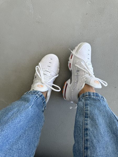 Білі кросівки унісекс Nike Air Max TN Plus White х Ейр Макс ТН Плюс 37 ALL14268 фото