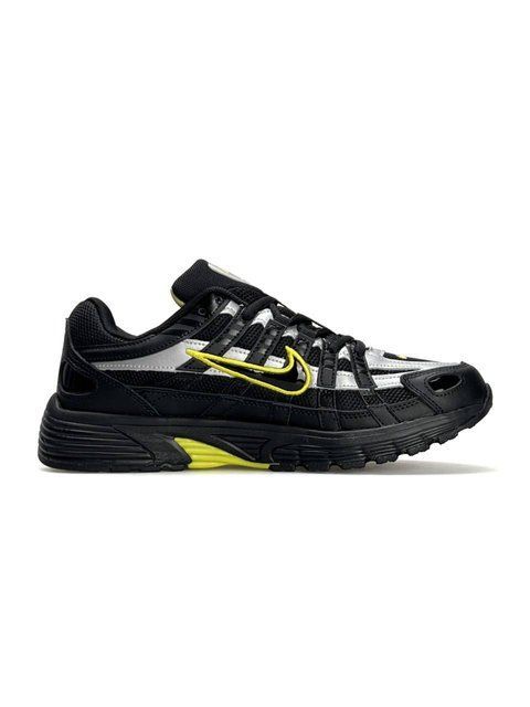Чоловічі чорні кросівки Nike P-6000 Black Silver Lime х Найк 41 ALL21910 фото