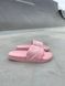 Жіночі рожеві капці Баленсіага Слайдс Літо Balenciaga Slides Small Logo Pink 36 ALL08482W фото 2