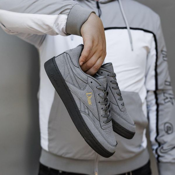 Сірі кросівки унісекс Reebok Dime Club C Revenge Grey х Рібок 36 ALL22073 фото
