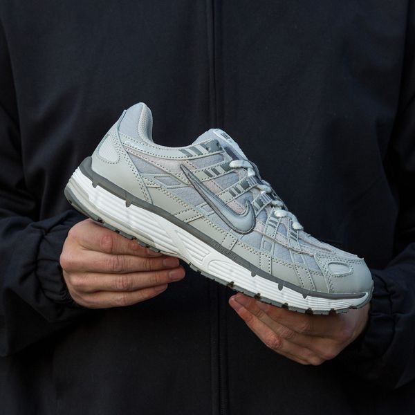 Чоловічі сірі кросівки Nike P-6000 Silver Grey Gore-Tex х Найк 41 ALL22666 фото