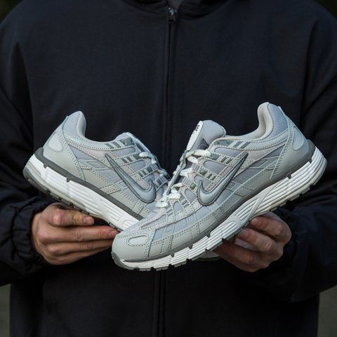 Чоловічі сірі кросівки Nike P-6000 Silver Grey Gore-Tex х Найк 42 ALL22666 фото
