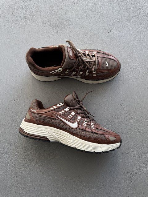 Чоловічі коричневі кросівки Nike P-6000 Fauna Brown Soft Pearl х Найк 40 ALL23963 фото