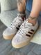 Бежеві замшеві кросівки Adidas Samba Putty Mauve Pink Bordo x Адідас Самба 36 ALL16287 фото 3