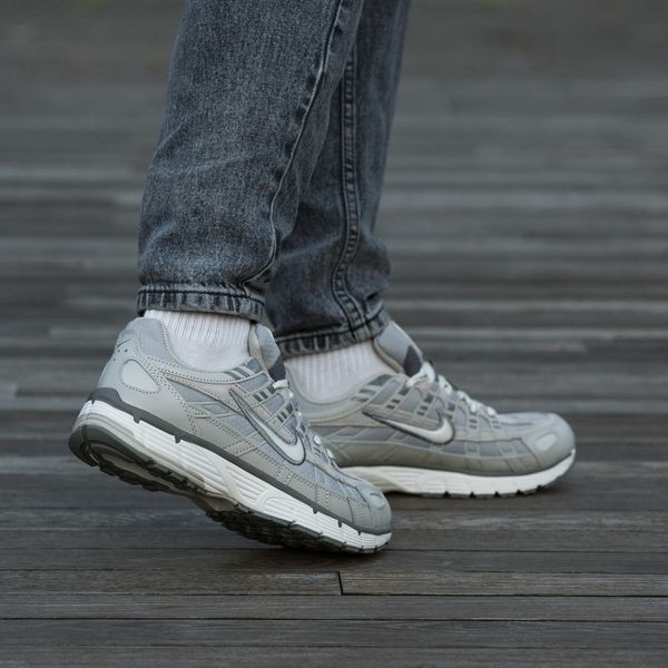 Чоловічі сірі кросівки Nike P-6000 Silver Grey Gore-Tex х Найк 42 ALL22666 фото