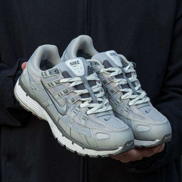 Чоловічі сірі кросівки Nike P-6000 Silver Grey Gore-Tex х Найк 42 ALL22666 фото
