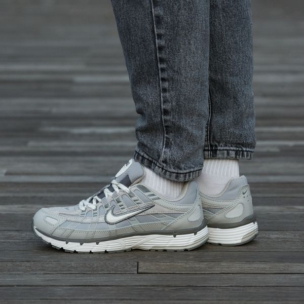 Чоловічі сірі кросівки Nike P-6000 Silver Grey Gore-Tex х Найк 42 ALL22666 фото
