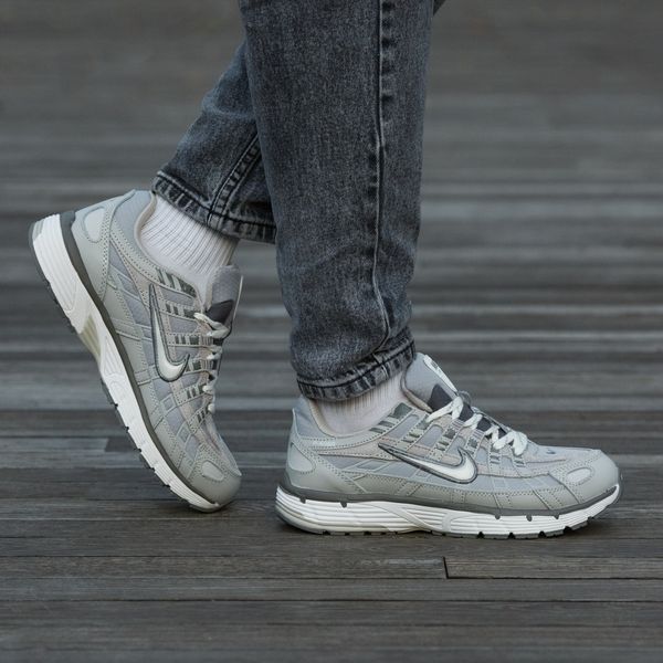 Чоловічі сірі кросівки Nike P-6000 Silver Grey Gore-Tex х Найк 42 ALL22666 фото