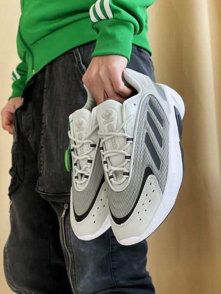 Сірі чоловічі кросівки Adidas Ozelia White Grey Black х Озелія 42 ALL10954 фото