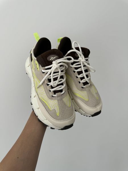 Чоловічі бежеві кросівки Reebok Zig Kinetica 2.5 Edge Beige х Рібок 40 ALL14730 фото