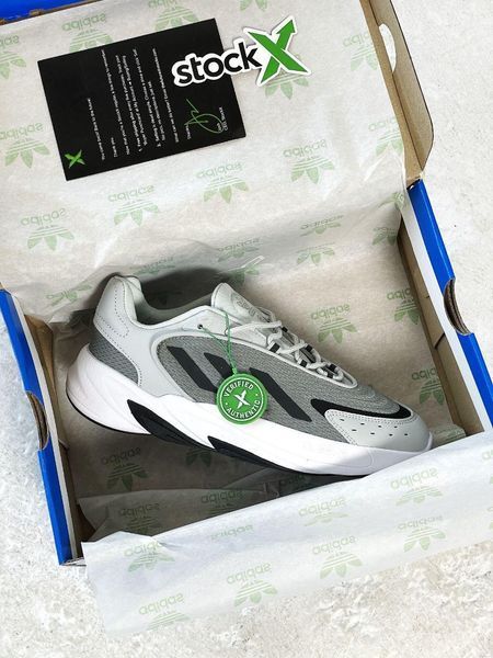 Сірі чоловічі кросівки Adidas Ozelia White Grey Black х Озелія 42 ALL10954 фото