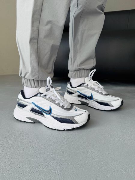Чоловічі білі кросівки Nike Initiator White Grey Blue х Найк 42 ALL16801 фото