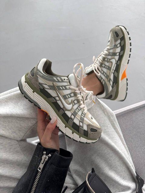 Кросівки унісекс хакі Nike P-6000 Light Army Cargo Khaki х Найк 41 ALL22637 фото