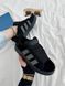 Жіночі чорні кросівки Adidas Campus Black x Адідас Кампус 36 ALL16668 фото 10