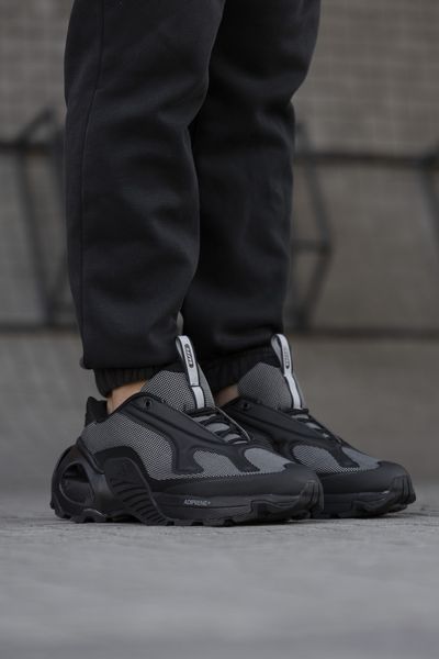 Чорні кросівки унісекс Adidas Edge Black Grey х Едж 36 ALL22028 фото