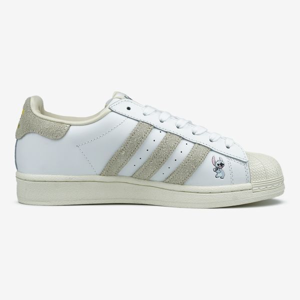 Жіночі молочні кросівки Adidas Superstar Cloud White Disney Stitch х Суперстар 36 ALL23266 фото