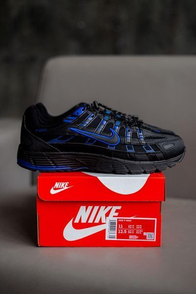Чорні кросівки унісекс Nike P-6000 Utility Black Blue х Найк 39 ALL24534 фото