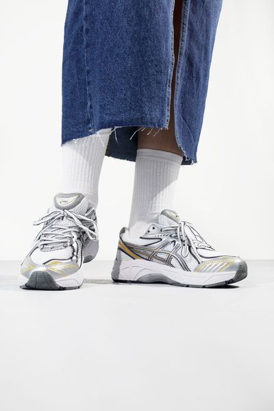 Білі кросівки Asics GT 160 White Silver Orange х Асікс 36 ALL14693 фото