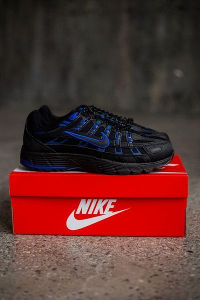 Чорні кросівки унісекс Nike P-6000 Utility Black Blue х Найк 39 ALL24534 фото