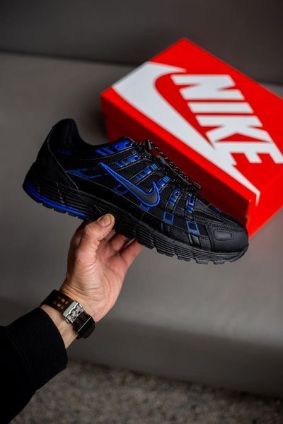 Чорні кросівки унісекс Nike P-6000 Utility Black Blue х Найк 39 ALL24534 фото