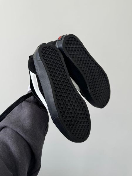Чорні кеди Vans KNU Black White х Ванс 37 ALL14741 фото