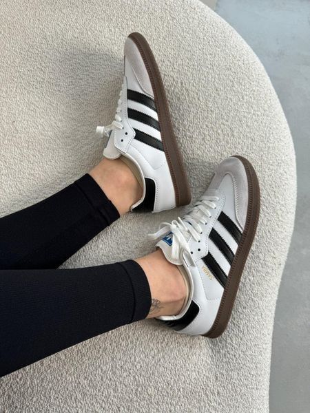 Білі кросівки Adidas Samba White Black x Адідас Самба 36 ALL10888 фото