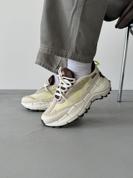 Чоловічі кросівки Reebok Zig Kinetica 2.5 Edge Beige х Рибок 42 ALL14730 фото