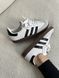 Білі кросівки Adidas Samba White Black x Адідас Самба 36 ALL10888 фото 10