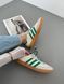 Бежеві шкіряні кросівки Adidas Samba Wales Bonner Green x Адідас Самба 36 ALL12052 фото 6