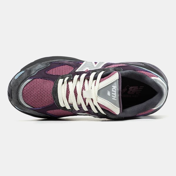 Сірі кросівки унісекс New Balance 2010 KITH Burgundy х Нью Беланс 36 ALL21926 фото