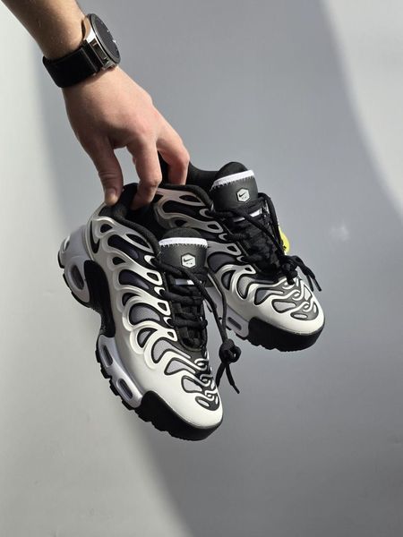 Чорно-білі кросівки унісекс Nike Air Tn Plus Drift White Black х Ейр Макс ТН Плюс 36 ALL17623 фото