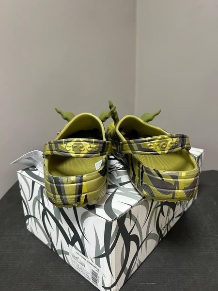 Чоловічі жовті крокси CROCS CLOT Yellow x Крокс 41 ALL21170 фото