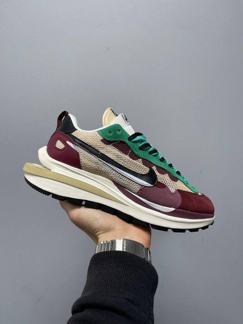Кросівки унісекс Nike Sacai Vaporwaffle Villain Red х Сакай 40 ALL11760 фото
