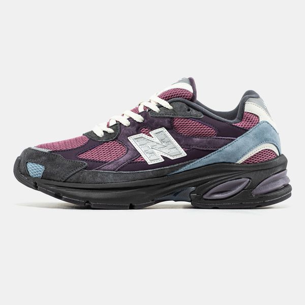 Сірі кросівки унісекс New Balance 2010 KITH Burgundy х Нью Беланс 37 ALL21926 фото
